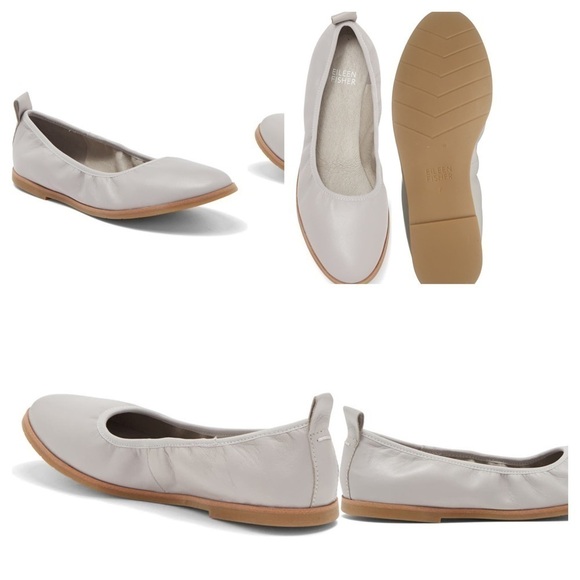 EILEEN FISHER Notion Ballet Flat color: Nappa size 6 M NIB - Picture 3 of 8